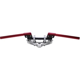 [1114-1064] MANUBRIO PROMOTO MOD-2 ROJO ALUMINIO