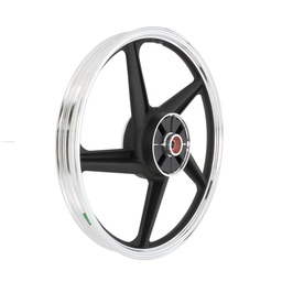 [1512-1091] RIM PROMOTO TRASERO NEGRO ALUMINIO ITALIKA FT125 SPORT (18X1.60)(TT)