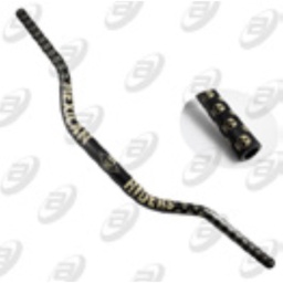 [MAB-058NE] MANUBRIO DE ALUMINIO NEGRO SKULL UNIVERSAL