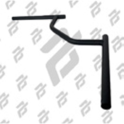 [MAB-073] Manubrio Negro Mate TIPO MURCIELAGO UNIVERSAL