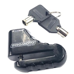 [5124-1035] CANDADO DISCO FRENO PROMOTO ACERO NEGRO 5.5MM