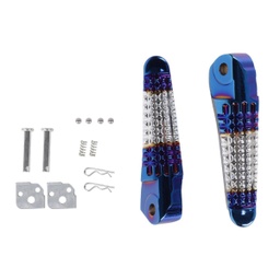 [POS-1616-0817A] JUEGO POSAPIE TRASERO ALUMINIO MSD-817 AZUL/PLATA