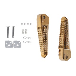 [POS-1616-0817G] JUEGO POSAPIE TRASERO ALUMINIO MSD-817 GOLD