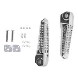 [POS-1616-0817P] JUEGO POSAPIE TRASERO ALUMINIO MSD-817 PLATA