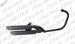 [F07010095] CONJUNTO DE ESCAPE DOBLE RC150 GT