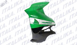 [F13010426] CUBIERTA DELANTERA IZQ. VERDE Y NEGRO RT200